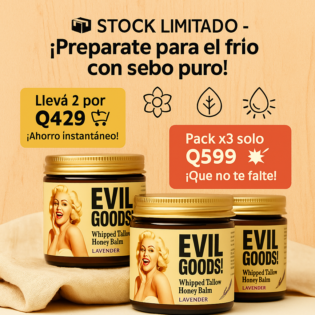 🧴 Lo natural sí funciona… cuando es de verdad | EVIL GOOD
