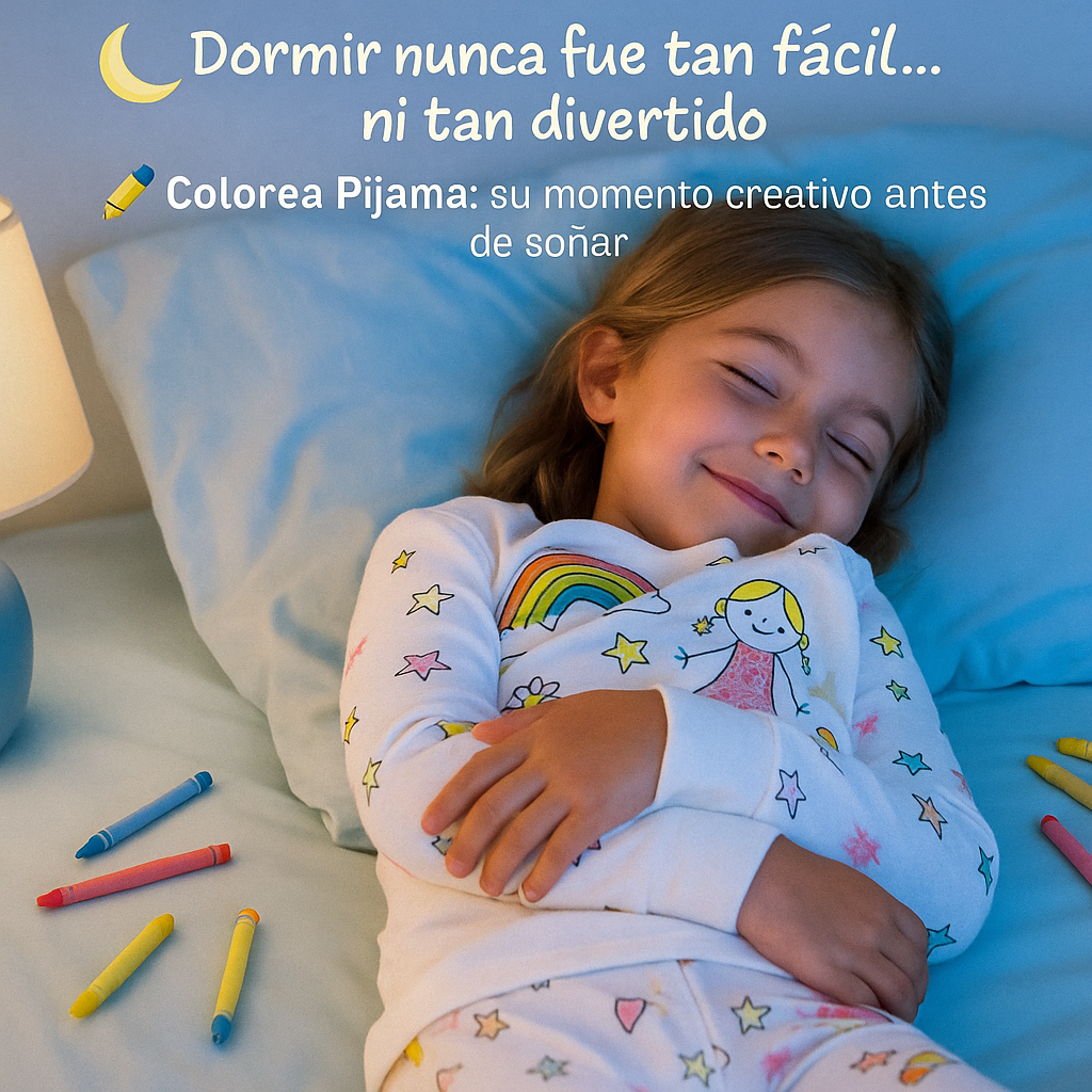 COLOREA PIJAMA / 🎨 Diversión antes de dormir😴 (Copia)