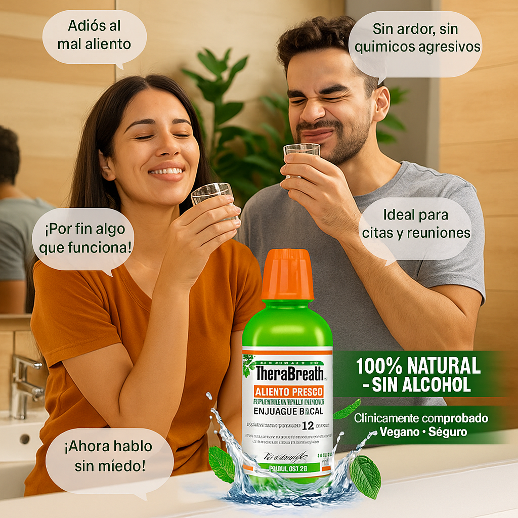 THERABREATH ENJUAGUE - Lo natural también funciona 🧪🌿