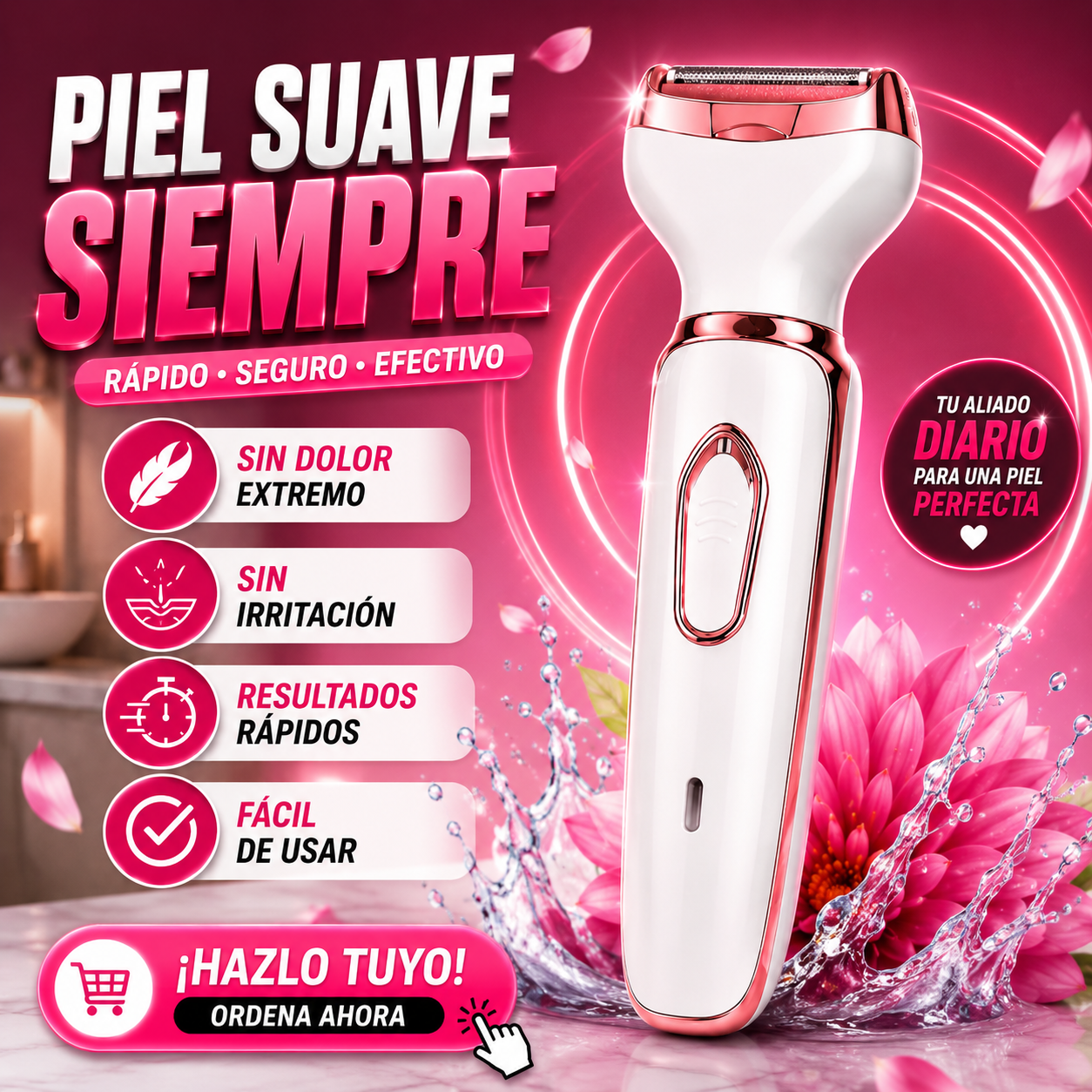 💕 Velvet Touch Pro™ ✨ | La Forma Más Fácil de Lucir Tu Piel