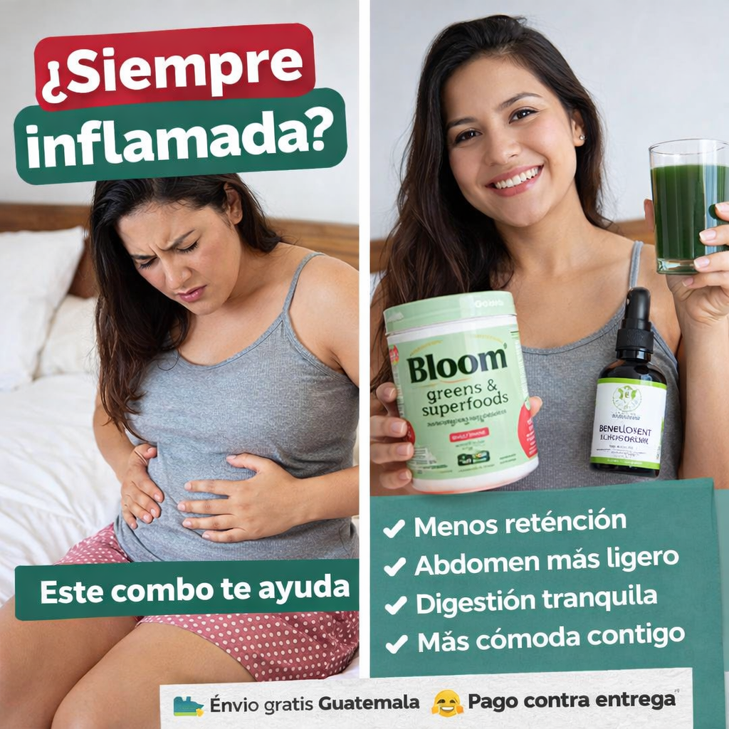 🍃 El Combo Detox que tu cuerpo necesita 🔥 | Menos inflamación, más energía