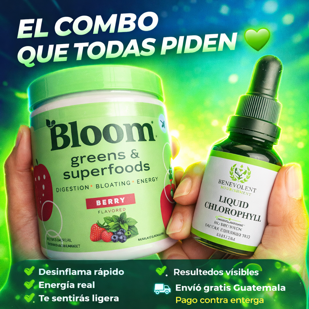 🍃 El Combo Detox que tu cuerpo necesita 🔥 | Menos inflamación, más energía