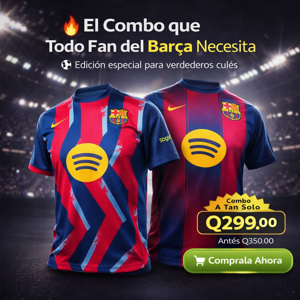 ⚽💥 Combo FC Barcelona 🏆| Vive el Orgullo Culé al Máximo