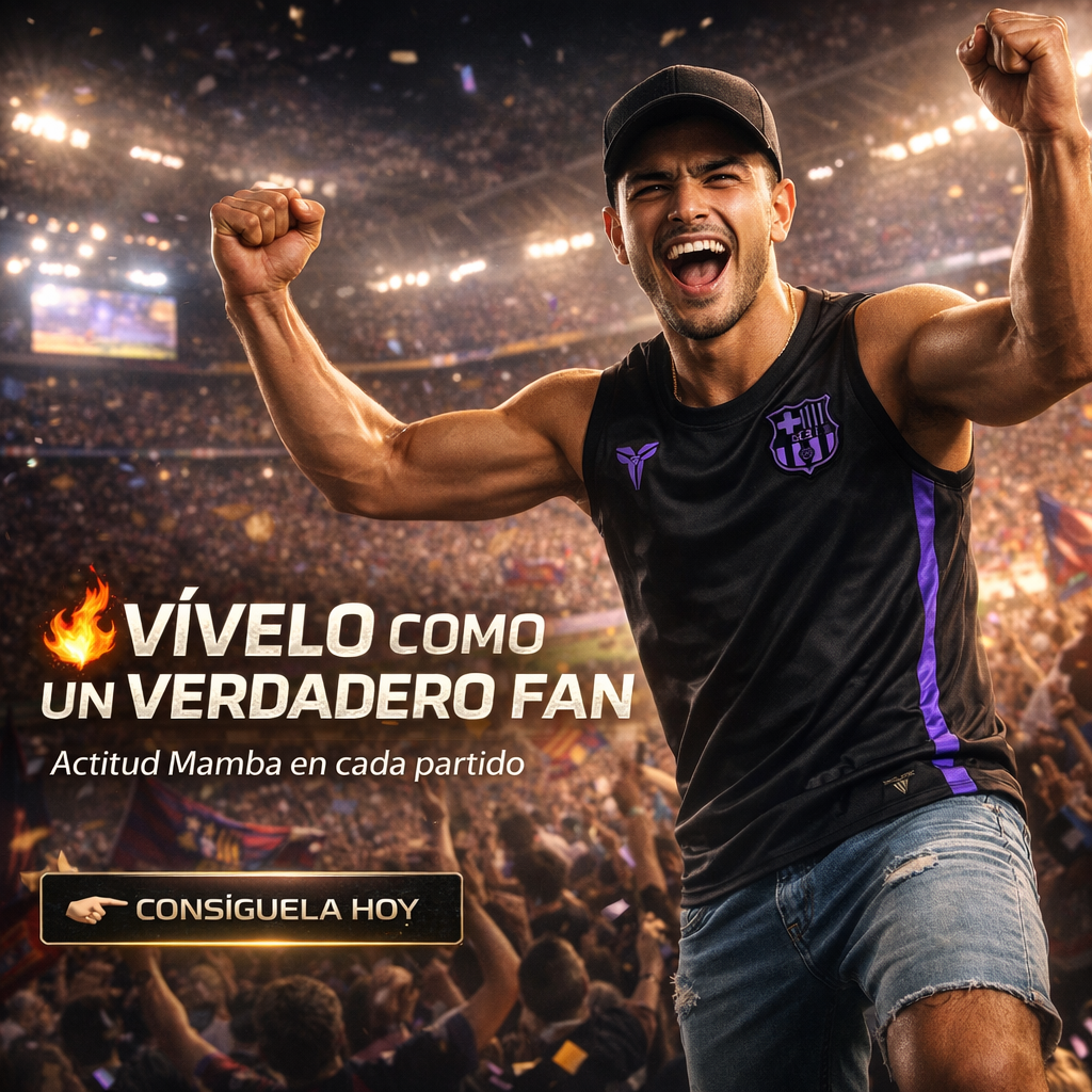 🐍🖤 Camiseta Mamba Barça 🔥 | Domina con Mentalidad de Élite