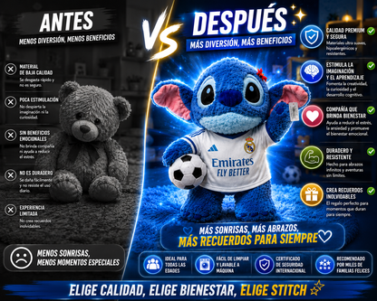 💙 Stitch Fan Collection™ ⚽ | Tu Pasión, Tu Compañero en Cada Partido