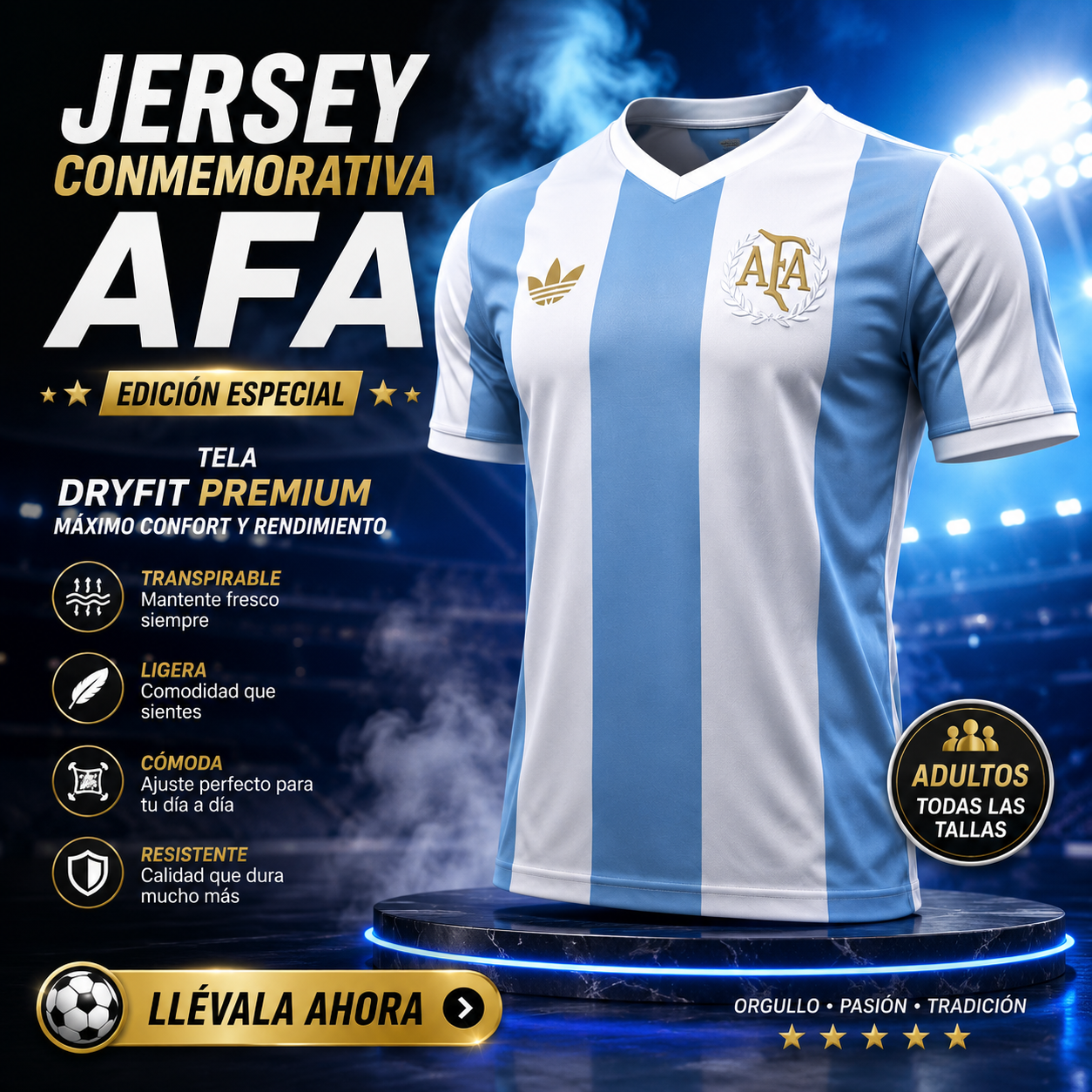 ⚽ AFA Conmemorativa Pro™ 💎 | Pasión Que Trasciende Generaciones