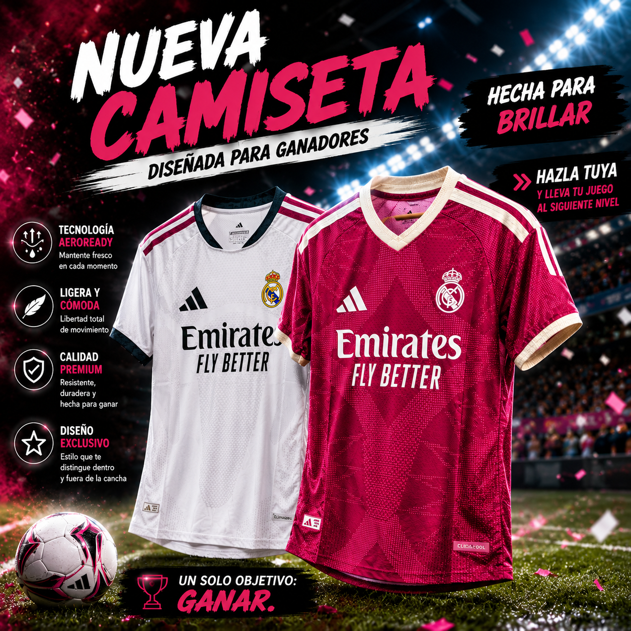 ⚽ Madrid Elite Edition™ 💎 | Viste la Grandeza, Domina Cada Partido