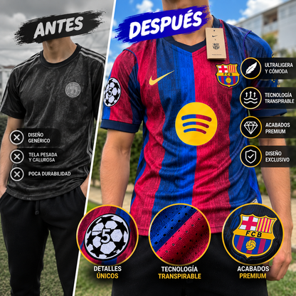 💜 Barça Elite Edition™ ⚽ | Más Que Una Camiseta, Una Identidad