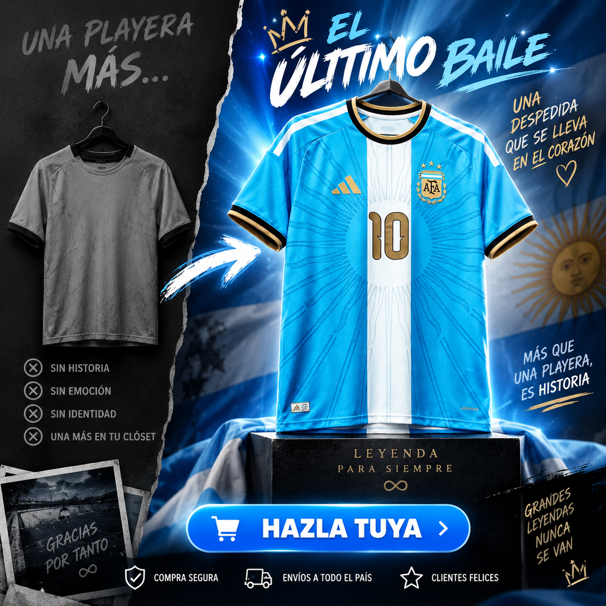 🏆 AFA Despedida Edition™ 🇦🇷 | Una Historia Que Se Lleva Puesta