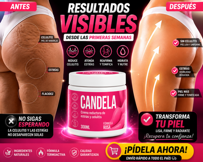 💎 CANDELA Reafirmante ✨ | Transforma Tu Piel Desde las Primeras Semanas