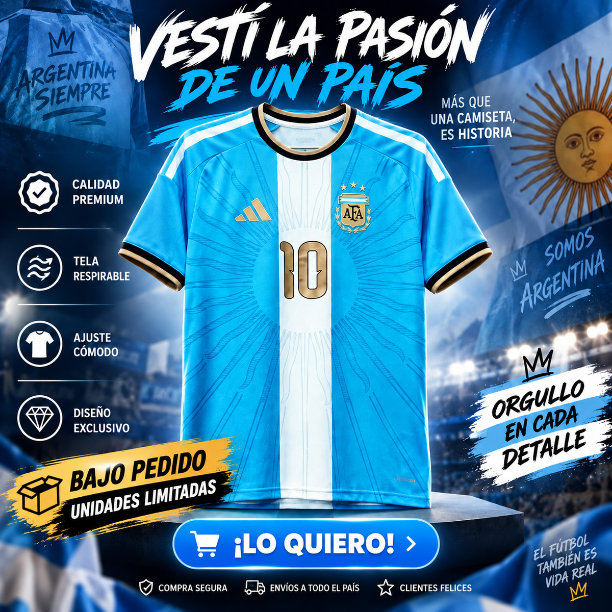🏆 AFA Despedida Edition™ 🇦🇷 | Una Historia Que Se Lleva Puesta