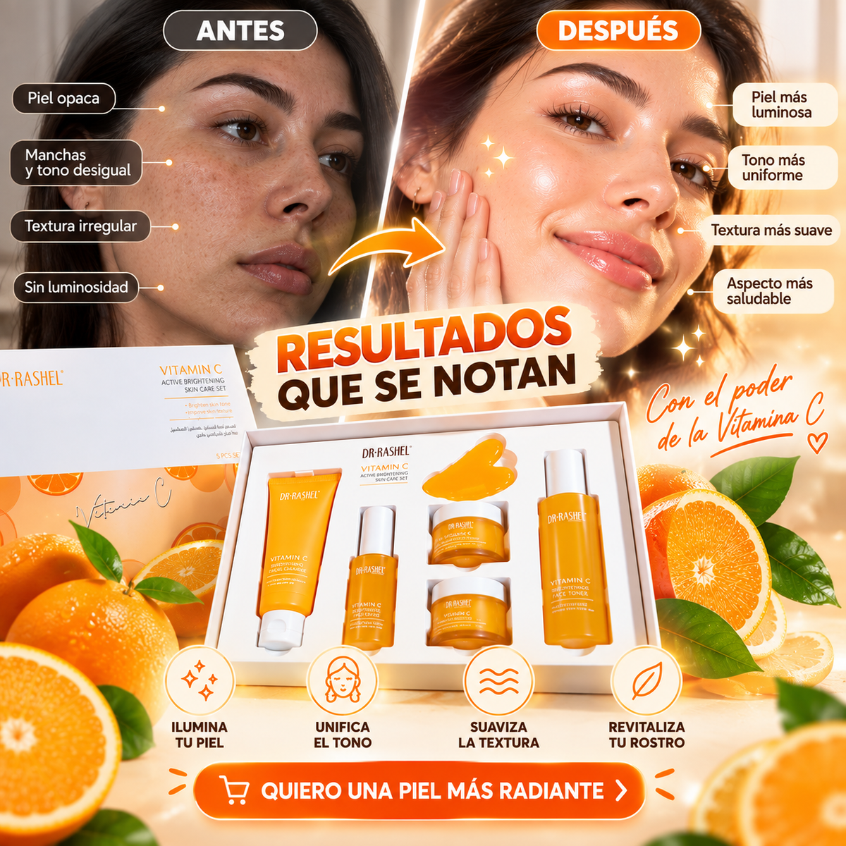 🍊 Radiant Skin Edition™ ✨ | Dale Vida Y Luminosidad A Tu Piel