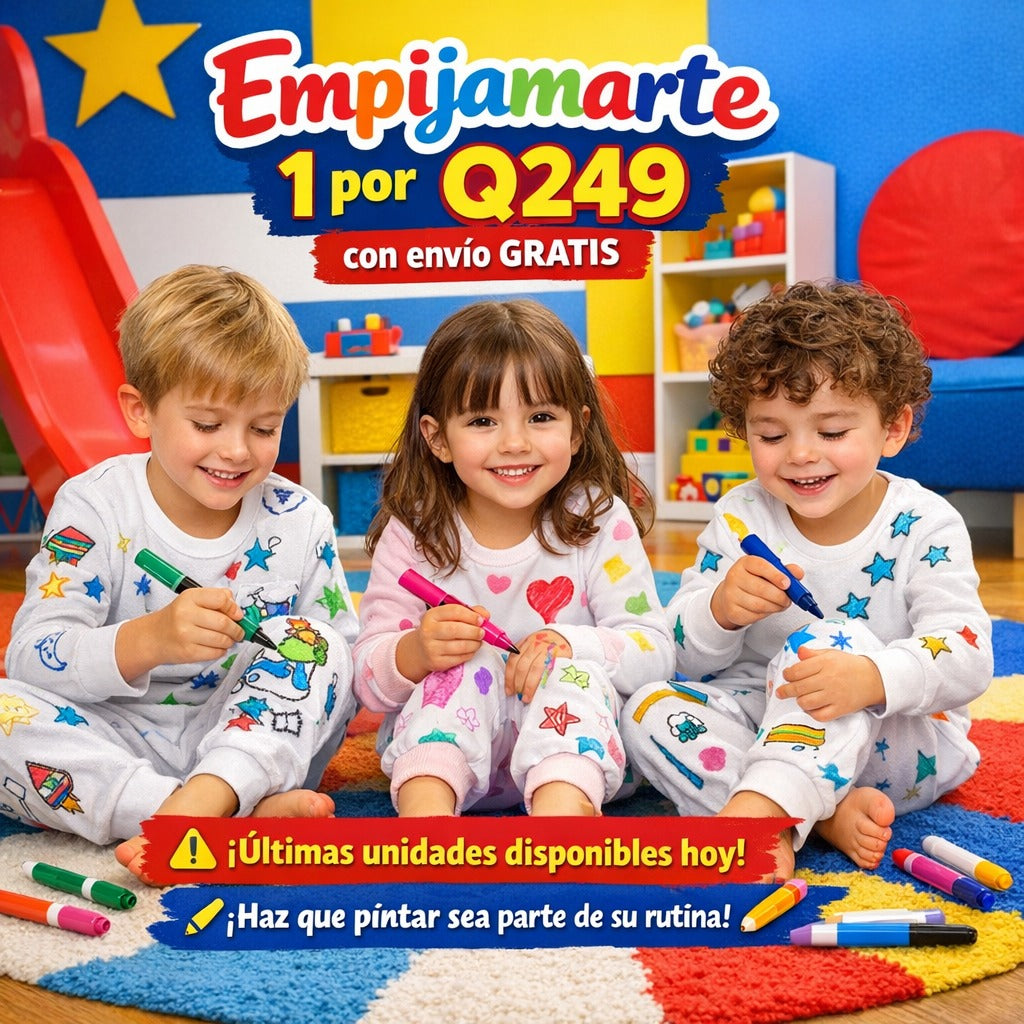COLOREA PIJAMA / 🎨 Diversión antes de dormir😴