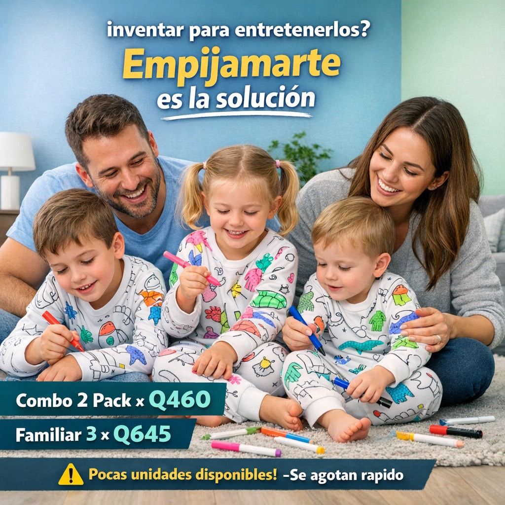 COLOREA PIJAMA / 🎨 Diversión antes de dormir😴