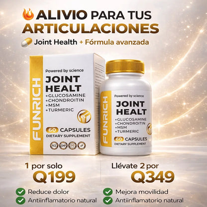 💊 Joint Health FUNRICH | Alivio y Movilidad para tus Articulaciones
