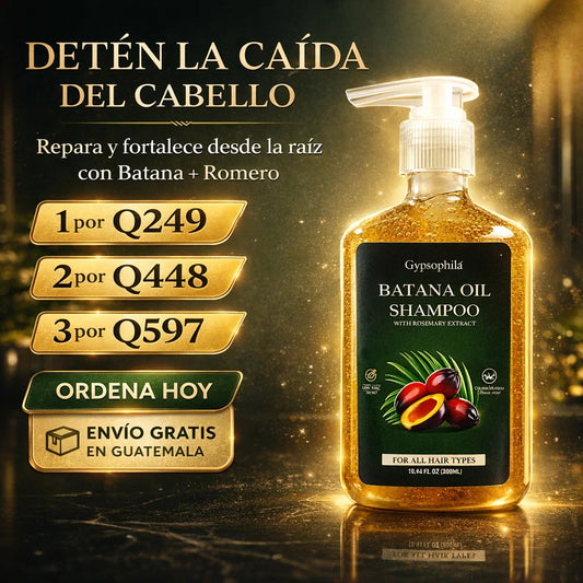 Batana Oil Shampoo 🌿 | Cabello Fuerte, Brillante y Sin Caída ✨